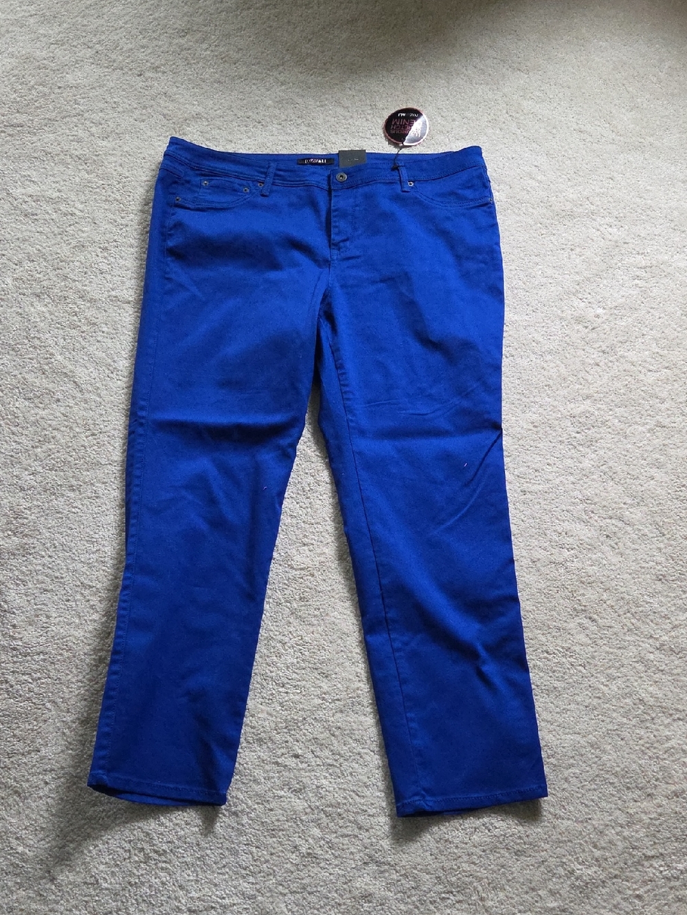 Roz & Ali Royal Blue Skinny Pants